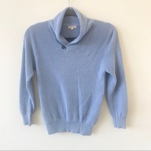 Yoon Kids 100% cotton boys shawl collar sweater 12